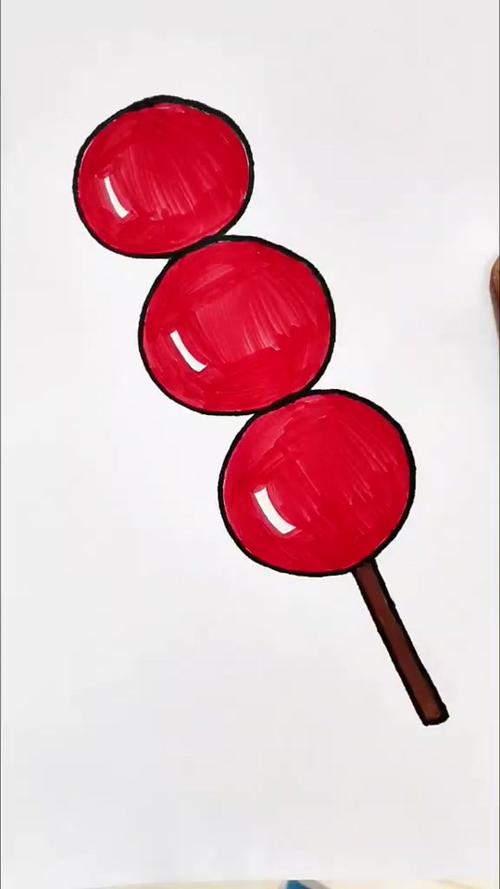 儿童画糖葫芦截图2