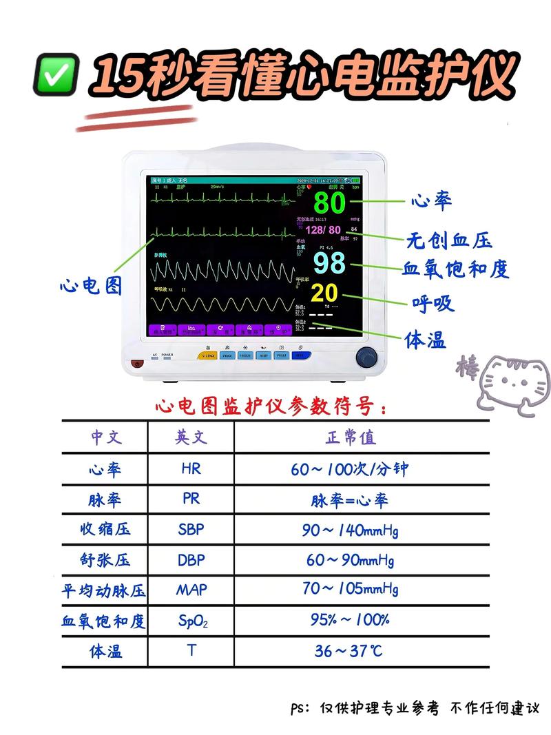 监护仪详细图解