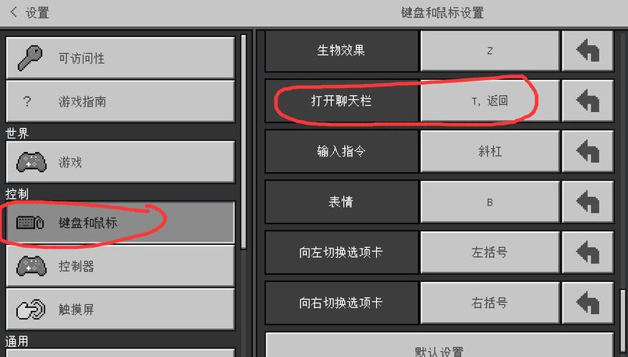 我的世界java版怎么打开聊天