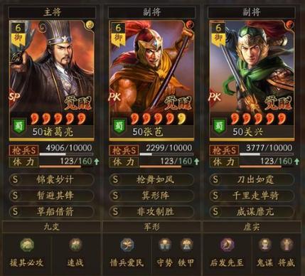 三国志战略版武力值第一