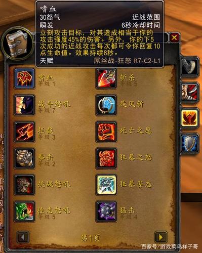 wow能开嗜血的职业截图3