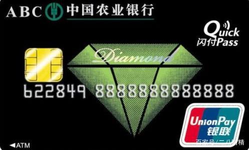 农业银行钻石卡条件