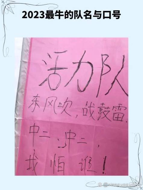 6开头最牛的队名