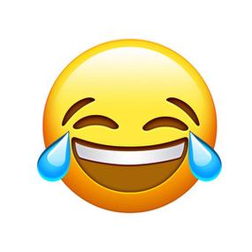 微笑流泪emoji表情包