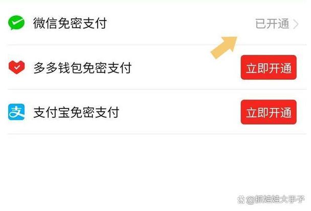 怎么样解除拼多多免密支付功能