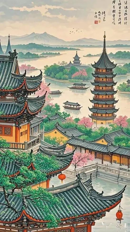 多少楼台烟雨中暗示