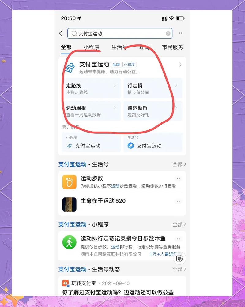 支付宝开启运动与健身权限