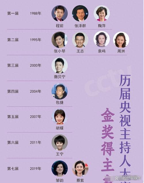 央视最厉害三个主持人
