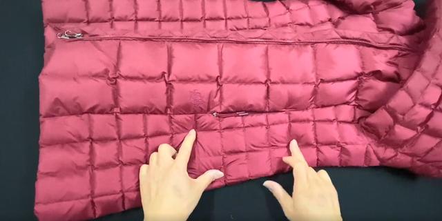 自己在家怎么拆羽绒服