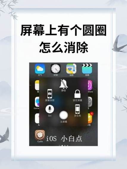 苹果11怎么出现小圆圈