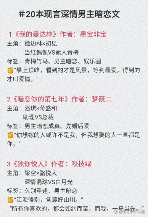 现言男主名字