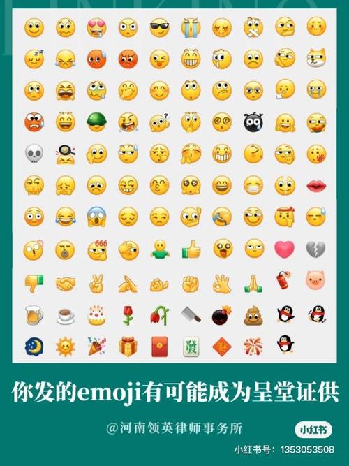 小红书表情图解