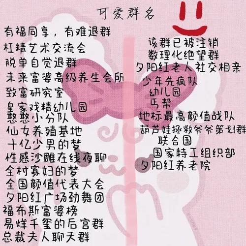 非主流沙雕群名称大全