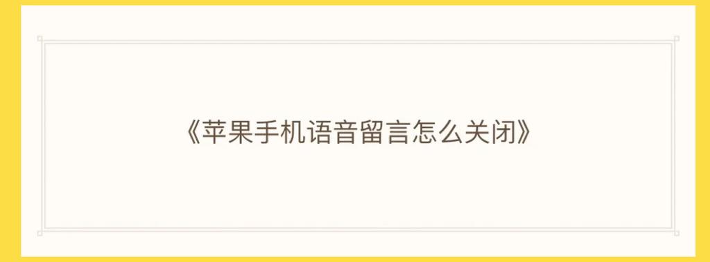 苹果收到新语音留言是什么意思