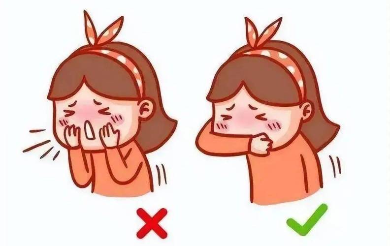 捂鼻子的图片卡通