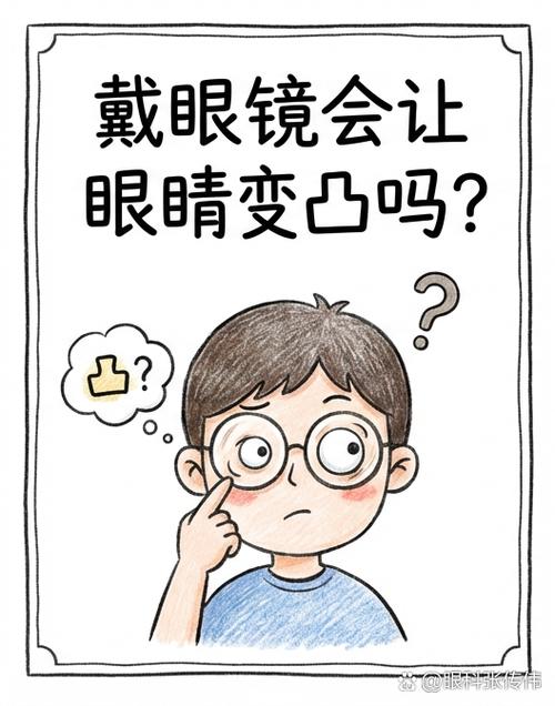 带眼镜看手机凸出来正常吗