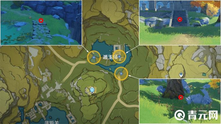 原神藏宝图的宝藏在哪里