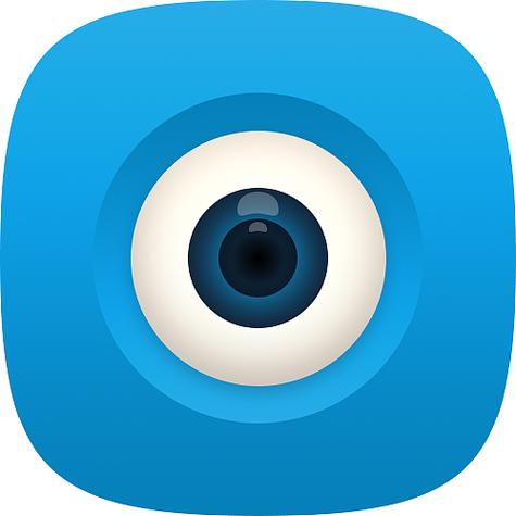 带眼睛图标的app