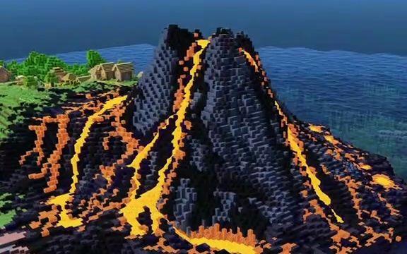 我的世界最大的火山爆发