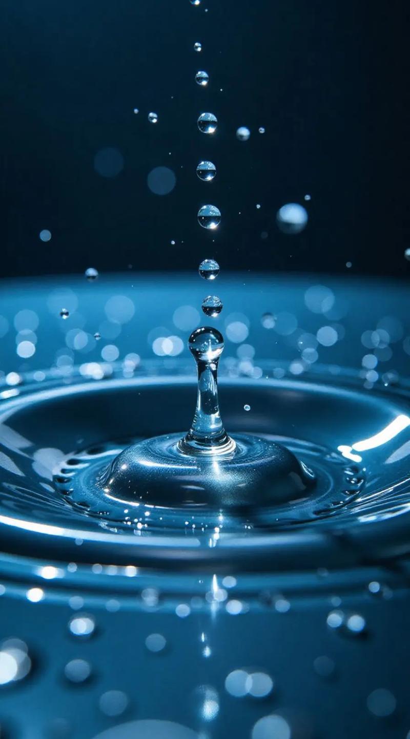 水滴图片唯美
