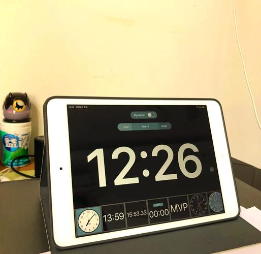 ipad屏幕显示钟表