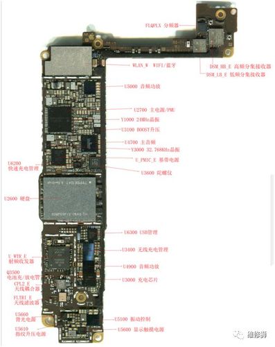 苹果8主板图解高清图