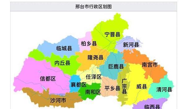 邢台20个县市区