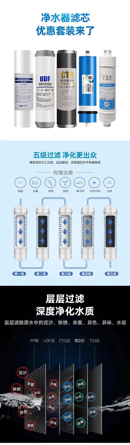 五级滤芯安装顺序图