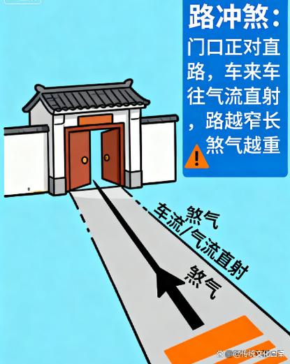 房子门对着路怎么化解