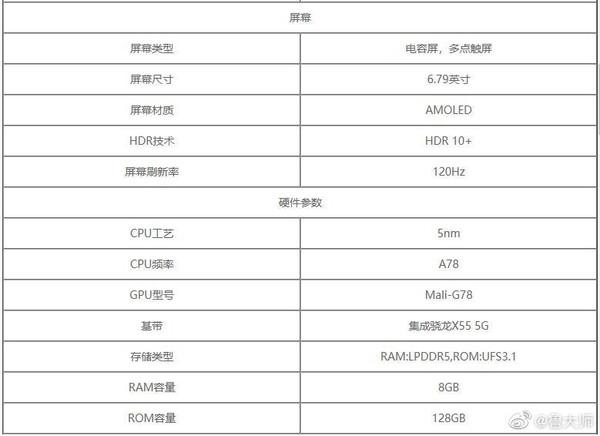 荣耀pro50参数