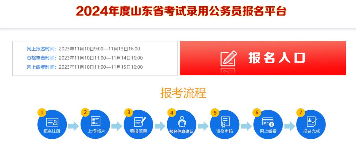 公务员考试报名入口官网