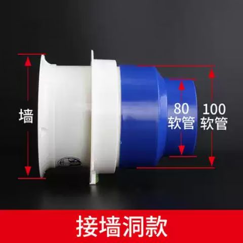 换气扇的墙洞多大