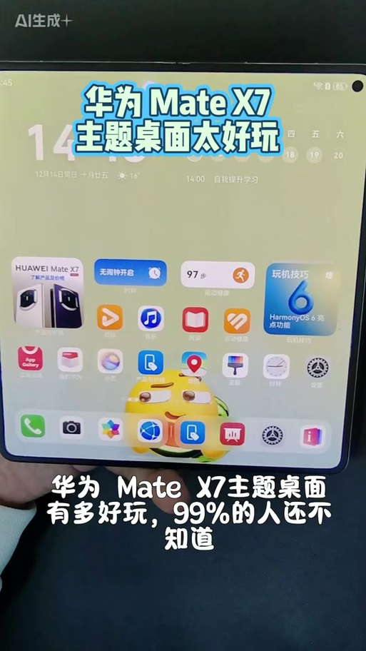 华为桌面自动排列