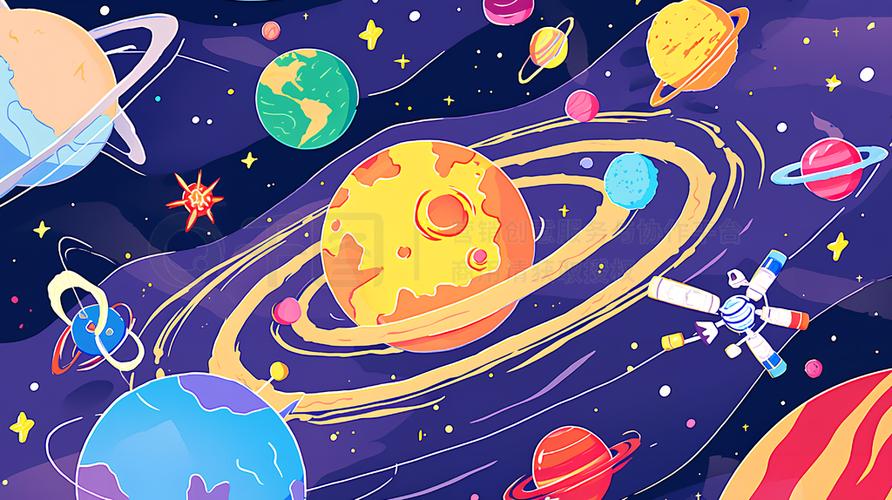 行星与工漫画