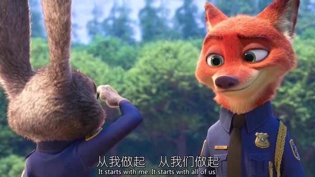 《疯狂动物城1》免费完整版英语高清