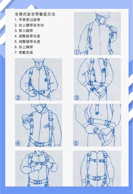 安全带的正确使用方法