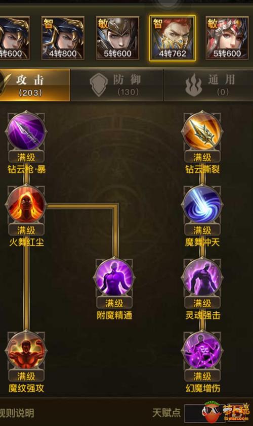 大天使之剑智魔技能图