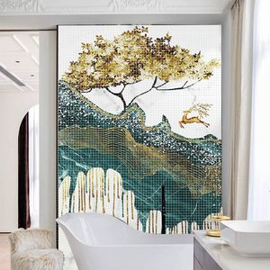 拼图墙砖