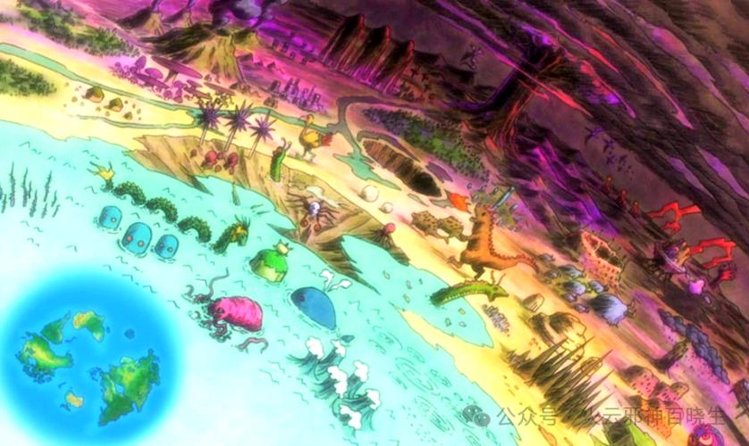 全职猎人莫比乌斯湖地图