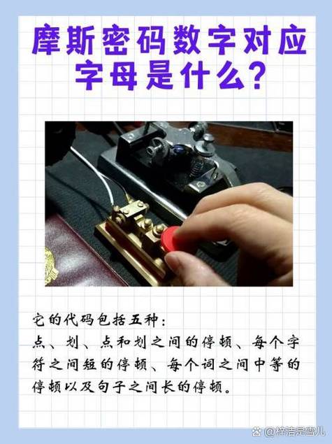 二十六个字母摩斯密码