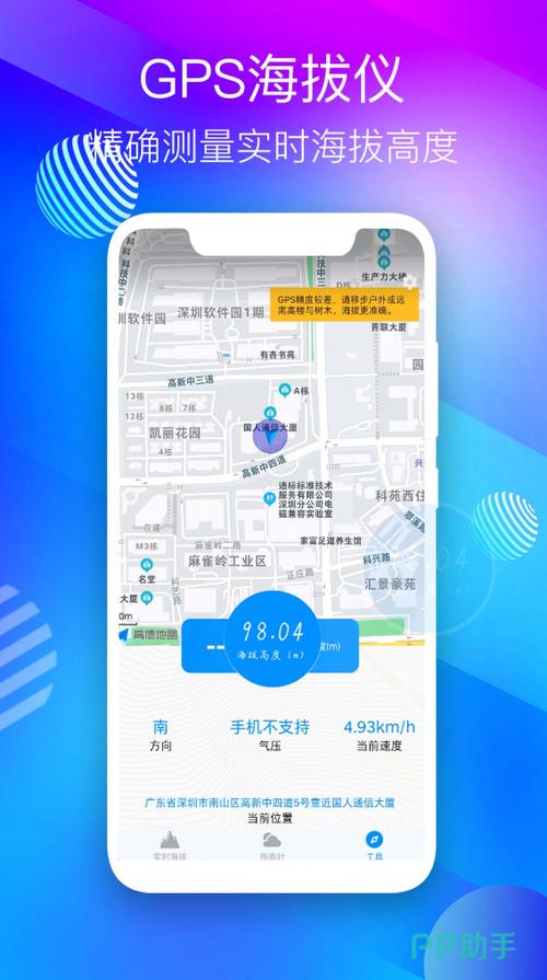 看海拔的软件