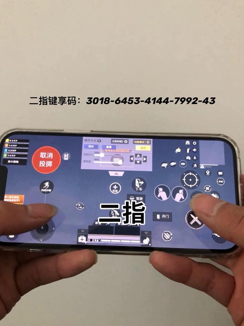 和平精英最新二指键位截图2