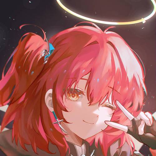 红头发的动漫少女截图2