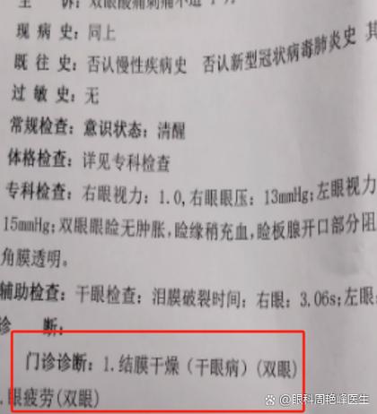 左眼模糊右眼清晰
