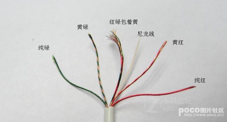 苹果耳机接线图解