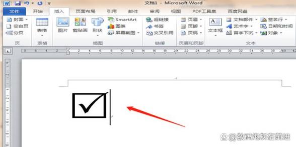 word空心框打勾