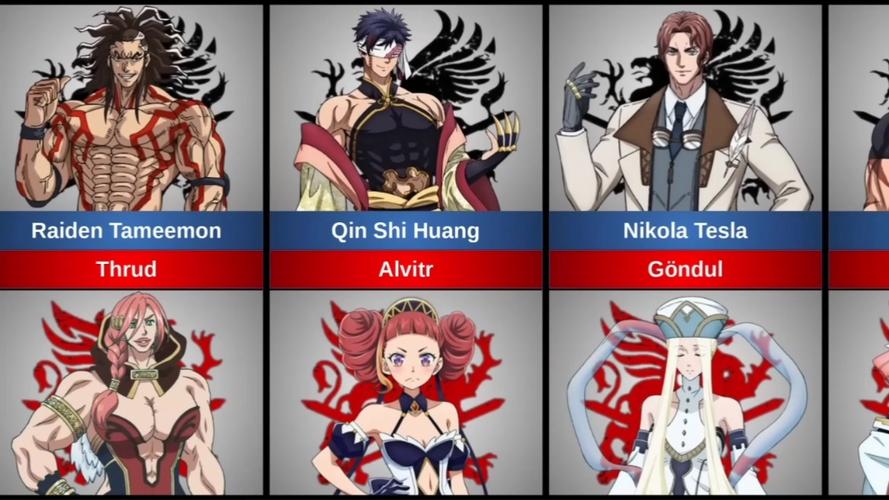 终末的女武神13姐妹介绍