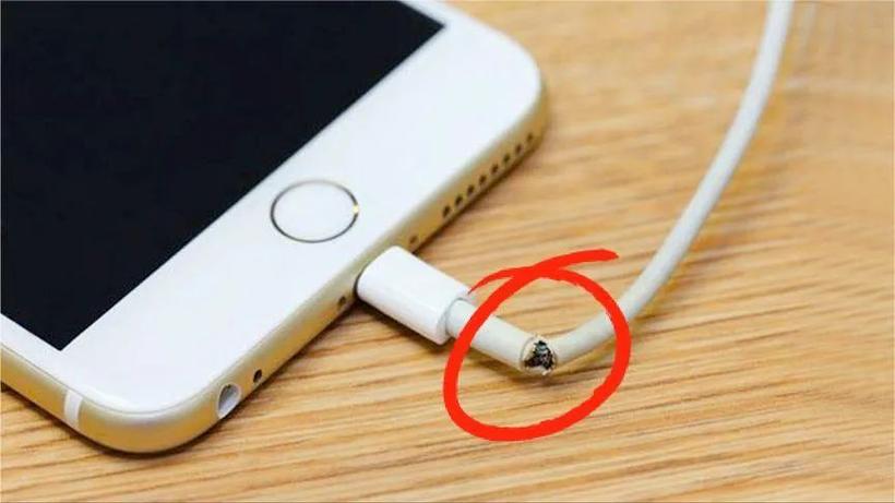 手机充电线皮破了还能用吗