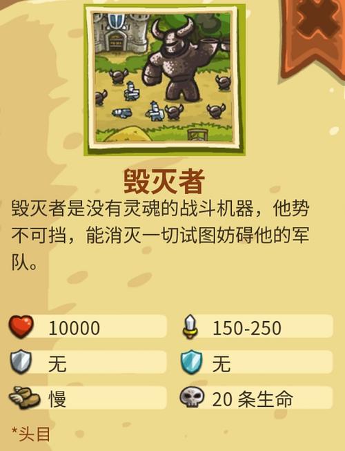 王国保卫战前线boss图鉴