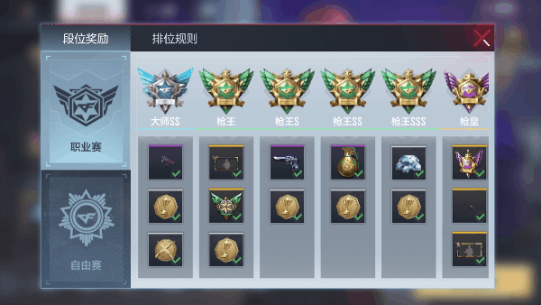 CF手游V等级截图3